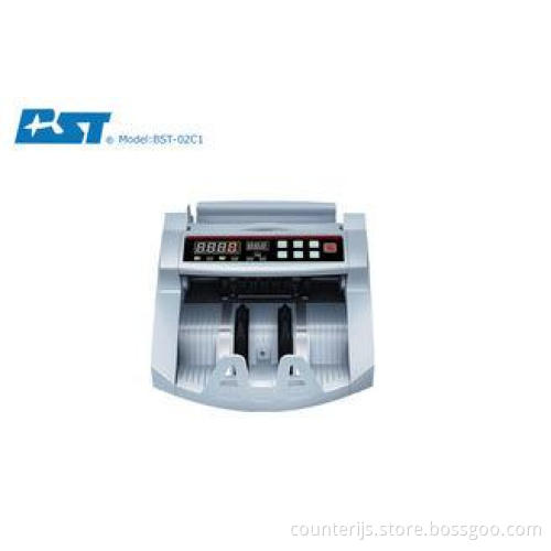 Currency Value Automatic Money Counter With Magnetic Counte